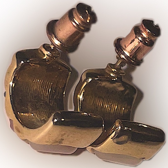 Multicolor Gemstone Hoop Earrings - Picture 4 of 5